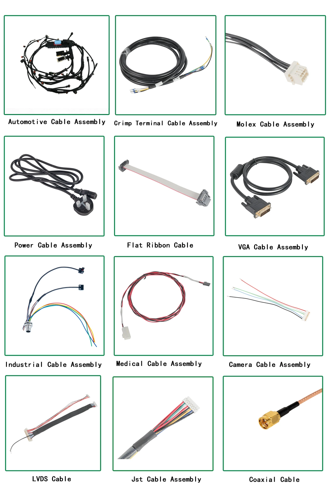 Factory Direct Terminal Automobile Connection Household Appliances Internal Equipment Industrial Control Wire Harness