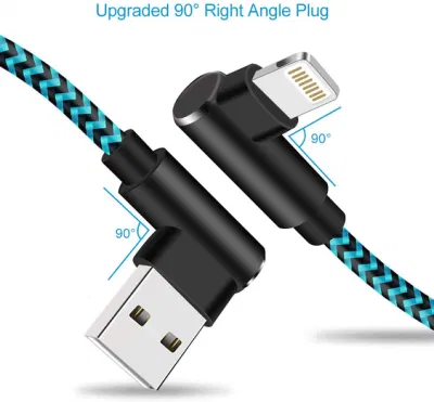 Cabo Lightning autorizado Mfi para iPhone Cabo USB Lightning Cabo USB para carregamento Lightning Cabo USB para iPhone