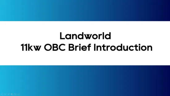 Landworld 11kw Obc ligado